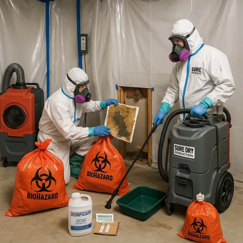 Contaminated Water Handling Protocols process in Martin County, IN
