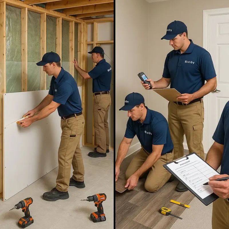 Repairs and Reconstruction process in Martin County, IN